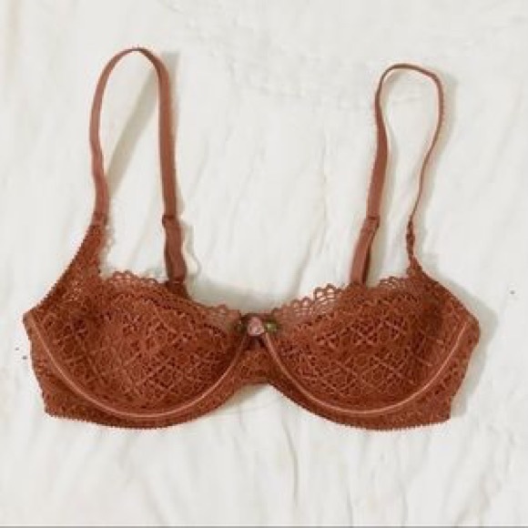 Tres Jolie Underwire Free People Bra - Copper - Picture 2 of 3